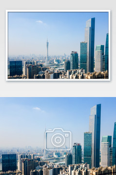 广州高楼大厦城市建筑城市