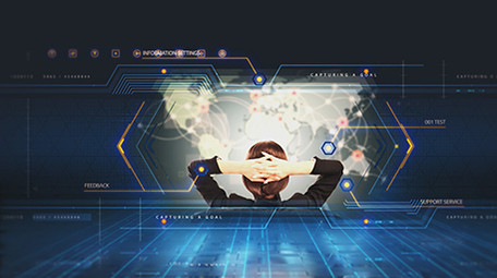 企业互联网科技图文展示AE模板