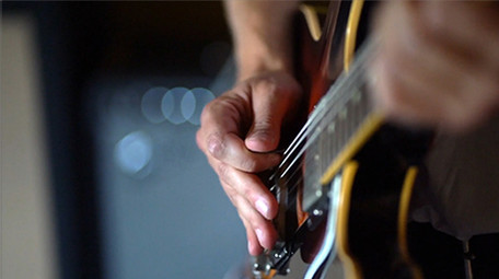 行业职业吉他吉他手演奏实拍视频