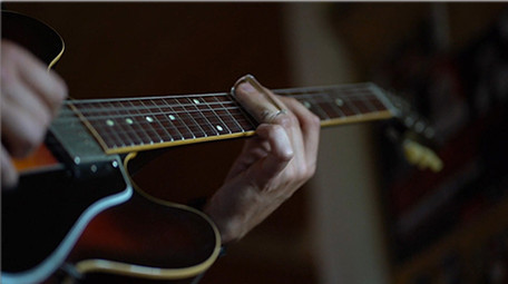 行业职业吉他吉他手演奏实拍视频