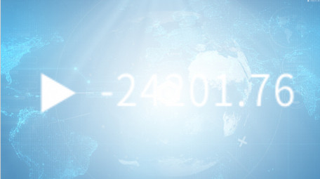 科技创新简约光线篇章标题片头AE模板