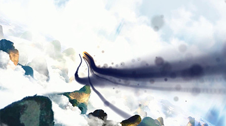 高端大气水墨中国风片头古风唯美PR模板