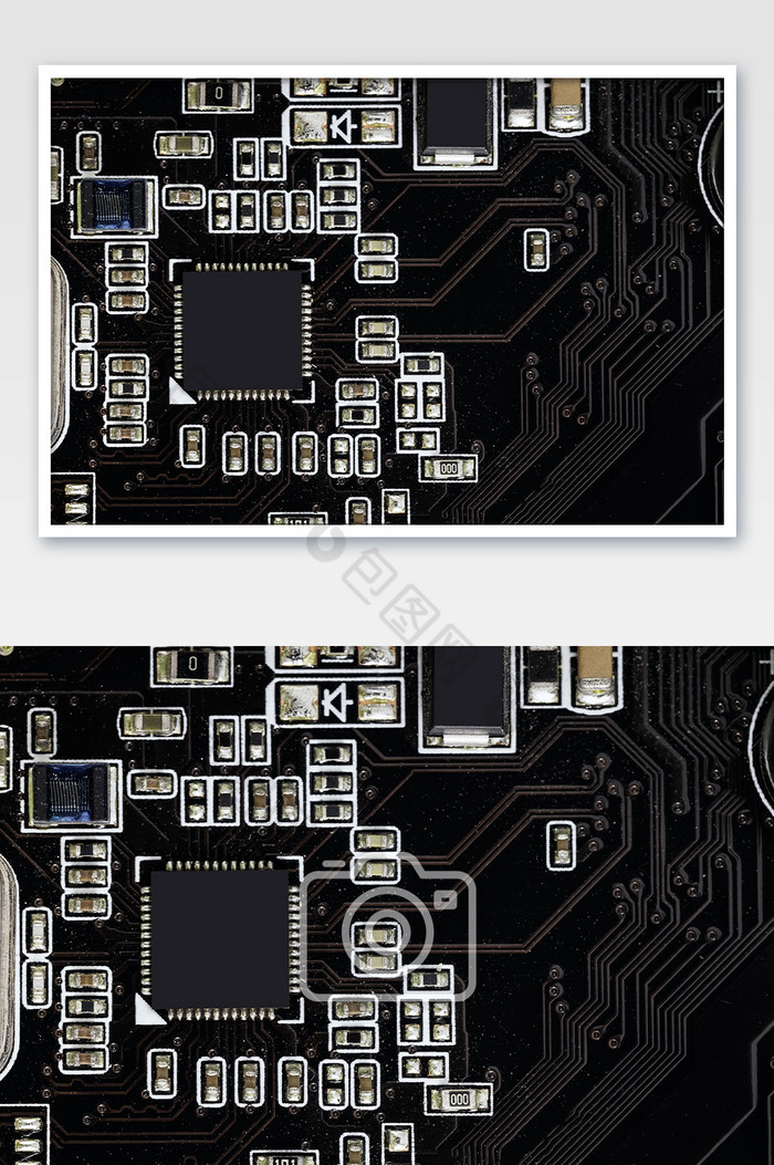 芯片半导体电子科技素材图片图片