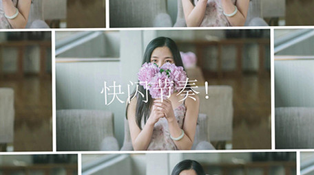 毕业季<strong>快闪</strong>激情电子相册展示宣传PR模版