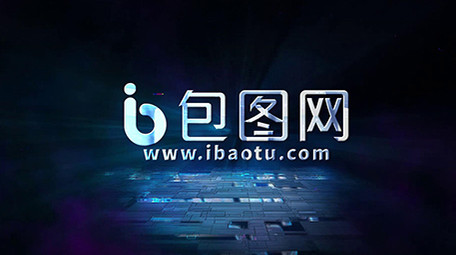 霓虹灯扫光动画高科技数码片头PR模板