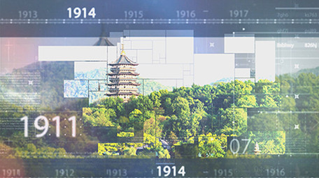 历史时间线大气图文AE模板