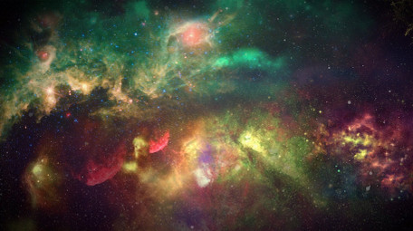 3D动画天文背景宇宙星云空间4K视频素材