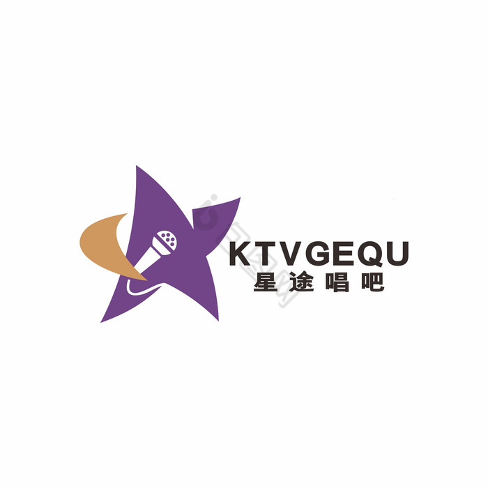 唱吧夜店酒吧KTV唱歌LOGO标志VI歌