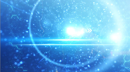 科技震撼科技光线片头片尾pr模版