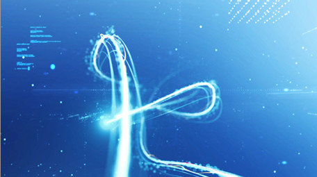 科技震撼科技光线片头片尾pr模版