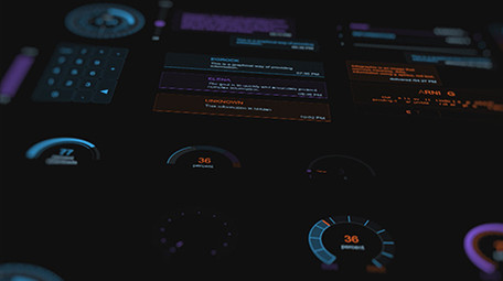 科技HUD元素动画AE模板