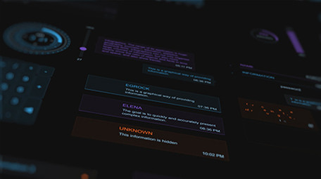 科技HUD元素动画AE模板