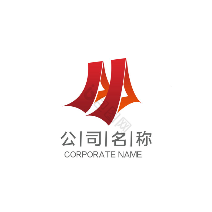 字母M帐篷户外运动LOGO