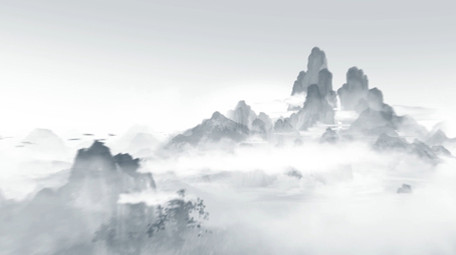 人文水墨风书香中国片头片尾pr模板