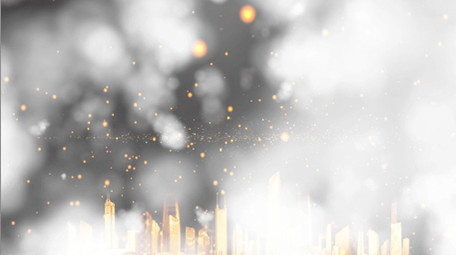 年会震撼金色扫光城市背景片头pr模板