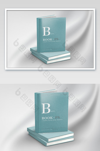 大气品牌设计VI手册应用书本包装样机图片