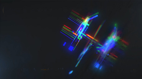 抽象混乱故障闪耀科技LOGO片头AE模板