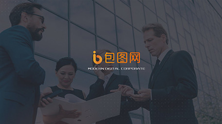 企业宣传简洁科技图文AE模板