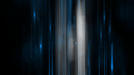 蓝色流光数字科技LOGO动画片头AE模板