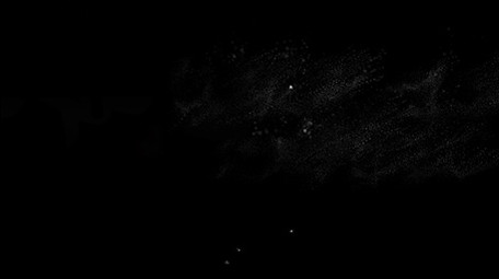 简约古风水墨风沙粒子文字AE模板