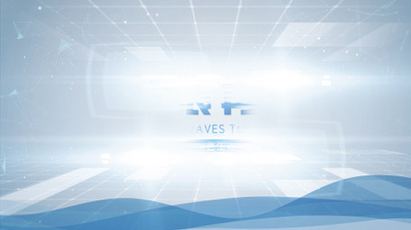 简约企业片头标题文字PR模板