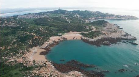 大海福建平潭岛海洋航拍