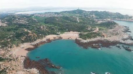 大海福建平潭岛海洋航拍