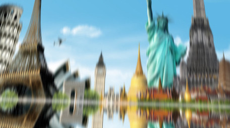 时尚旅游旅行<strong>图文</strong>展示抖音<strong>快闪</strong>AE模板