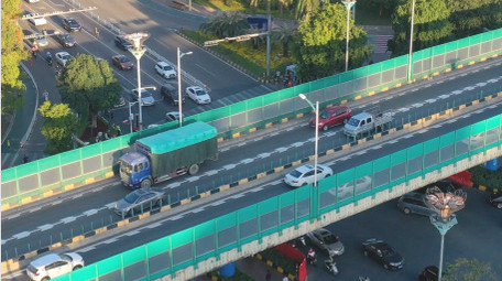 城市交通车流大动脉4K延时