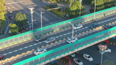 城市交通车流大动脉4K延时