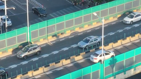 城市交通车流大动脉4K延时