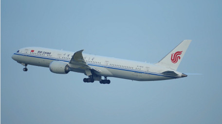 交通大气飞机客机滑行起飞飞行4k实拍