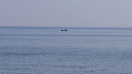 海中薄雾雾气海洋渔民海洋设备