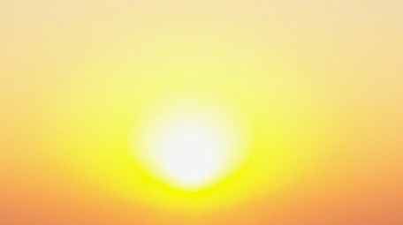 早晨东边太阳升起城市日出4K延时