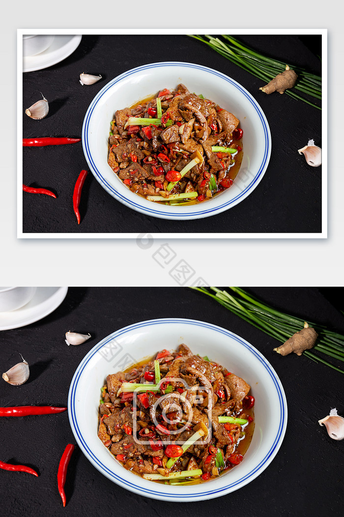 爆炒猪肝湘菜年味美食图片图片