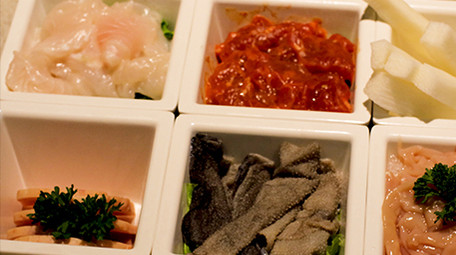 吃火锅美味美食餐饮实拍4K