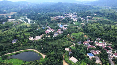 <strong>乡村</strong>生活农村<strong>乡村</strong>房屋美丽<strong>乡村</strong>新农村航拍