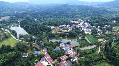 <strong>乡村</strong>生活农村<strong>乡村</strong>房屋美丽<strong>乡村</strong>新农村航拍