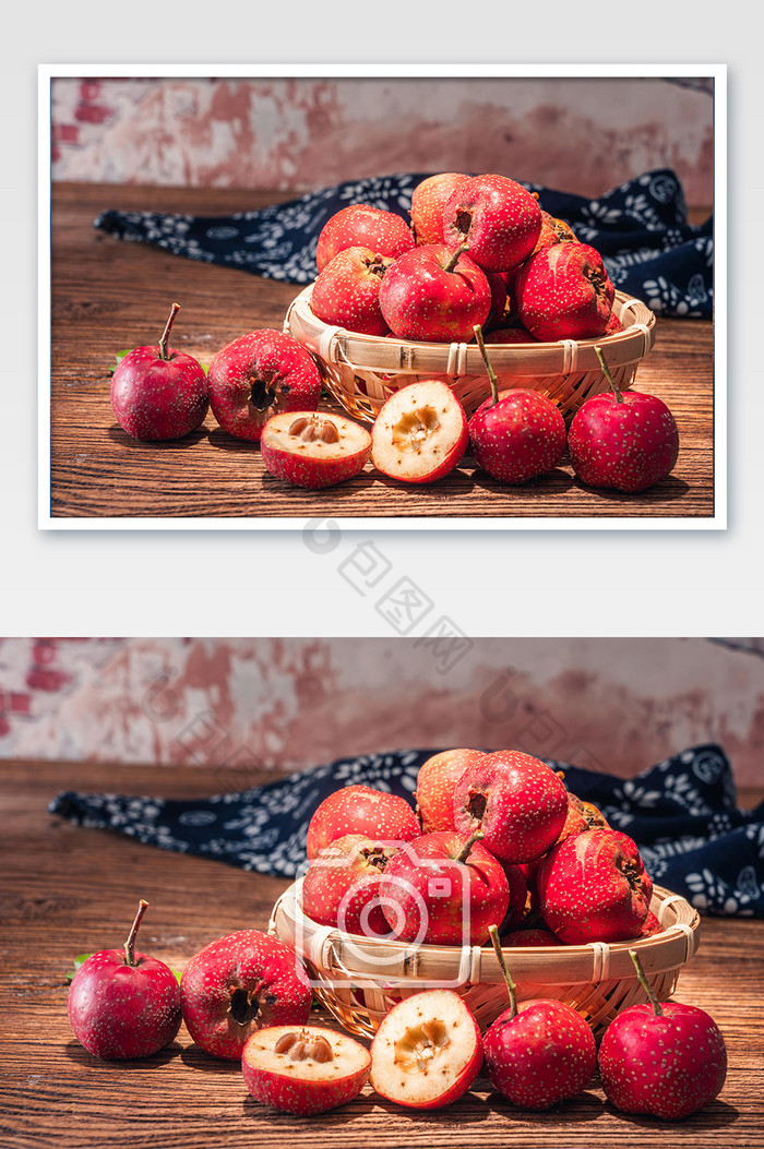 水果果实山楂果果子图片图片