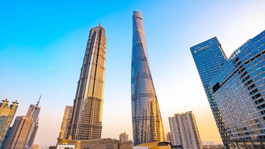 大气<strong>上海</strong>陆家嘴金融中心<strong>地标</strong>8K移动延时