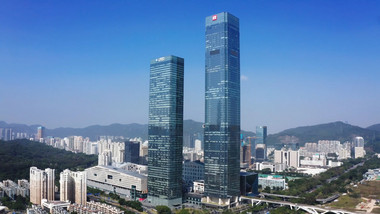 城市<strong>地标</strong>震撼<strong>深圳</strong>深业上城商务大厦航拍