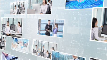 企业宣传简洁明亮多图汇聚AE模板