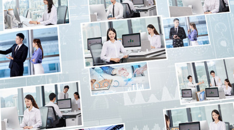 企业宣传简洁明亮多图汇聚AE模板