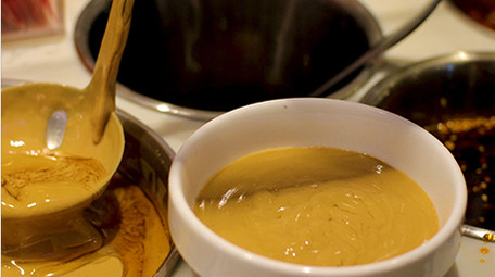 美食餐饮火锅麻酱蘸料小料蘸水制作实拍4K