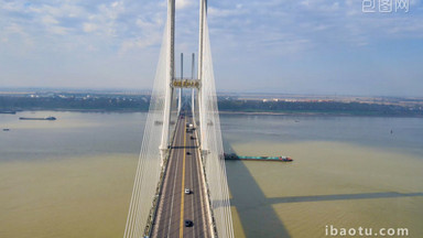 安徽铜陵长江大桥4K航拍