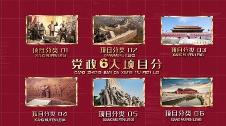 大气党政图文分类宣传展示