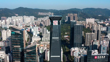 城市<strong>地标</strong>震撼<strong>深圳</strong>招商银行总部大厦航拍