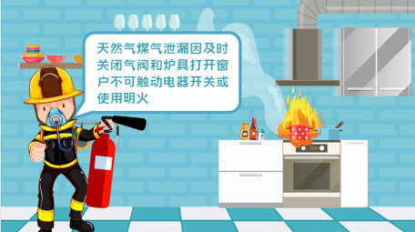 消防安全防范意识mg动画ae模板