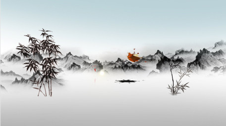 水墨中国茶文化图文展示AE模板