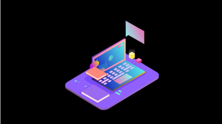 微立体商务科技办公年度报表MG动画